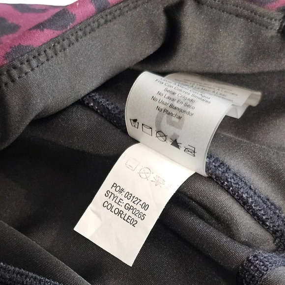 Good American The Ombre Leopard Cinch Waist Leggings Size 2 US Medium - Picture 11 of 11